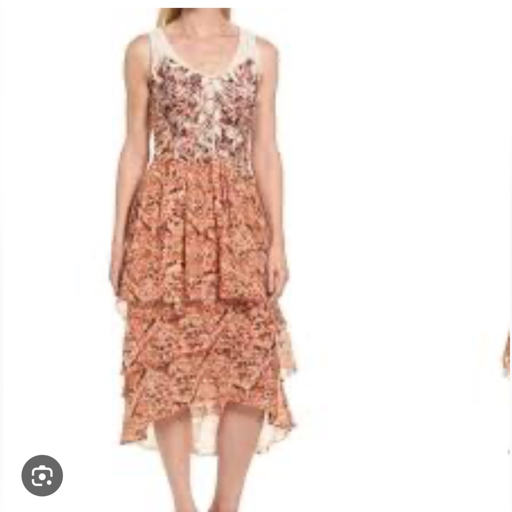 Kobi Halperin Jolene Tiered Midi Dress